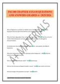FSC100 CHAPTER 4 EXAM QUESTIONS AND ANSWERS GRADED A&plus; 2025&sol;2026