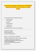 InsuranceSuite Developer Fundamentals Test 2024&sol;2025 &lpar;Questions With 100&percnt; Correct Answers&rpar; A&plus; Graded Verified