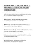 HIST 405N WEEK 5 CASE STUDY WHO IS A PROGRESSIVE COMPLETE ANALYSIS AND ANSWER KEY 2026