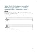 Taal en Technologie &lpar;samenvatting boek Taaltechnologie Ontrafeld&comma; hoorcollege aantekeningen&comma; werkcollege vragen&rpar;