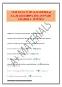TEST BANK NURS 6630 MIDTERM EXAM QUESTIONS AND ANSWERS GRADED A&plus; 2025&sol;2026
