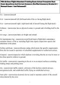 PSA Airlines Flight Attendant Training Exam Actual Complete Real Exam Questions And Correct Answers &lpar;Verified Answers&rpar; Graded A&plus; &sol; Newest Exam &sol; Just Released&excl;&excl;