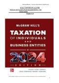 Solution Manual for McGraw-Hill's Taxation of Individuals 2024 Edition&comma; 15th Edition by Brian Spilker&comma; &lpar;All Chapters Included 1-14&rpar;&period;