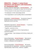 MNG3701 - Chapter 1 Latest Exam Questions and Answers with Rationales&comma; A&plus; Guarantee 2026&period;