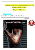 Test Bank For Principles of Anatomy and Physiology 16th Edition by Gerard J&period; Tortora&comma; All Chapters 1 - 29&comma; Verified Newest Version