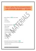WGU CAPM C783 EXAM QUESTIONS AND ANSWERS GRADED A&plus; 2025&sol;2026