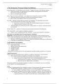 Literatuur samenvatting neuropsychologische revalidatie