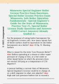 Minnesota Special Engineer Boiler  License Practice Exam Questions&comma;  Special Boiler License Practice Exam  Minnesota&comma; Safe Boiler Operation  Fundamentals&mdash;Special Engineer's  Guide for the State of Minnesota&comma;  Practice Test &num;1&comma; Special Boiler  Licen