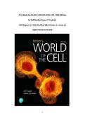 Test Bank for Becker&rsquo;s World of the Cell 10th Edition &vert; All Chapters 1&ndash;26 &vert;  with Verified Q&A