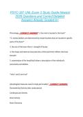 PSYC-387 UNL Exam 2 Study Guide Newest  2026 Questions and Correct Detailed  Answers Already Graded A&plus; 