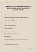 MSRA EXAM LATEST VERSION WITH COMPLETE QUESTIONS AND CORRECT ANSWERS JUST RELEASED THIS YEAR