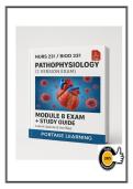Biod 331 Pathophysiology Module 8 Exam 2 Version Exam 2 Versions & Study Guide &vert; Portage Learning 2025 Update