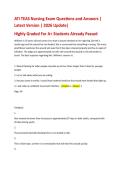 ATI TEAS Practice Questions and Answers &lpar;2026 Update&rpar; &ndash; A&plus; Guaranteed