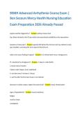 Advanced Cardiac Arrhythmia Interpretation for Nurses&colon; BSMH Exam Prep 2026
