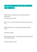 IAAI CFI EXAMINATION TEST 2026 COMPLETE Q&A GRADED A&plus;