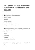 IAAI CFI & NFPA 921 CERTIFICATION REVIEW 2026 FULL EXAM QUESTIONS AND CORRECT SOLUTIONS
