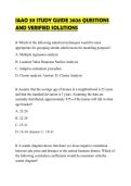 IAAO 311 STUDY GUIDE 2026 QUESTIONS AND VERIFIED SOLUTIONS