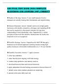 IAB FINAL TEST BANK 2026 COMPLETE QUESTIONS AND ANSWERS 100&percnt; CORRECT