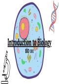 Biology 101&colon; An Introduction