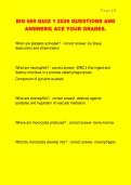 BIO 669 QUIZ 1 2026 QUESTIONS AND  ANSWERS&vert; ACE YOUR GRADES&period; 