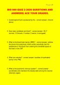 BIO 669 QUIZ 2 2026 QUESTIONS AND  ANSWERS&vert; ACE YOUR GRADES&period; 
