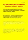 BIO 669 QUIZ 5 2026 QUESTIONS AND  ANSWERS&vert; ACE YOUR GRADES&period; 