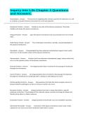 Inquiry Into Life Chapter 4 Questions and Answers&period;