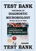 Test Bank for Textbook of Diagnostic Microbiology &ndash; 6th Edition &lpar;Connie R&period; Mahon&rpar; &vert; Clinical Microbiology Exam Prep 2025&sol;2026