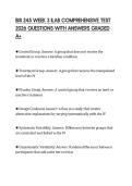 BIS 245 WEEK 3 ILAB COMPREHENSIVE TEST 2026 QUESTIONS WITH ANSWERS GRADED A&plus;