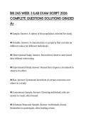 BIS 245 WEEK 3 ILAB EXAM SCRIPT 2026 COMPLETE QUESTIONS SOLUTIONS GRADED A&plus;