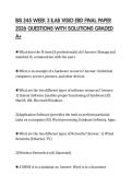 BIS 245 WEEK 3 ILAB VISIO ERD FINAL PAPER 2026 QUESTIONS WITH SOLUTIONS GRADED A&plus;
