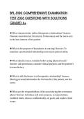 BPL 5100 COMPREHENSIVE EXAMINATION TEST 2026 QUESTIONS WITH SOLUTIONS GRADED A&plus;