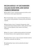 BSC2346 MODULE 9 AP QUIZ RASMUSSEN COLLEGE SOLVED PAPER LATEST EDITION COMPLETE PREPARATION