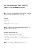 ICS 800D EXAM STUDY GUIDE 2026 TEST PAPER QUESTIONS AND SOLUTIONS