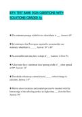 IDFX FINAL PAPER 2026 QUESTIONS WITH ANSWERS GRADED A&plus;