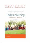 Test Bank for Pediatric Nursing&colon; A Case-Based Approach 2nd Edition by Gannon Tagher and Lisa Knapp