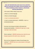 MUSIC 2MT3 MIDTERM EXAM LATEST 2026 ACTUAL EXAM WITH  COMPLETE QUESTIONS AND CORRECT DETAILED ANSWERS &lpar;100&percnt;  VERIFIED ANSWERS&rpar; &vert;ALREADY GRADED A&plus;&vert; &vert;&vert;PROFESSOR  VERIFIED&vert;&vert; &vert;&vert;BRANDNEW&excl;&excl;&excl;&vert;&vert;