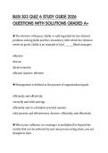 BUSI 303 QUIZ 6 STUDY GUIDE 2026 QUESTIONS WITH SOLUTIONS GRADED A&plus;