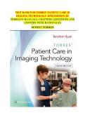 Test Bank for Torres&colon; Medical-Surgical Nursing &vert; 2026&sol;2027 Complete Chapter Questions & Answers with Rationales
