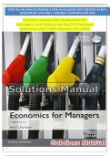 Solution manual for Economics for Managers 2nd Edition by Paul G Farnham  questions and 100&percnt; answers for 2026   Economics for Managers 2nd Edition by Paul G Farnham  Part 1 questions and 100&percnt; veriied answers for 2026  isbn 0136065929