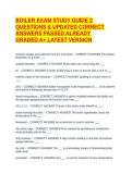 BOILER EXAM STUDY GUIDE 2 QUESTIONS & UPDATED CORRECT ANSWERS PASSED ALREADY GRADED A&plus; LATEST VERSION
