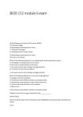 BIOD 152 Module 6 Exam &vert; 2026&sol;2027 Complete Questions & Verified Answers