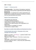 Comprehensive Summaries - OBS 114