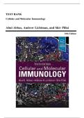 Cellular and Molecular Immunology 10th Edition by Abbas&comma; Lichtman & Pillai &vert; 2026&sol;2027 Complete Questions & Answers