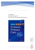  Full Test Bank &ndash; Burns&rsquo; Pediatric Primary Care&comma; 8th Edition &lpar;Garzon et al&period;&rpar; &vert; Complete Chapters 1&ndash;46 &vert; Newest  update  2026 A&plus;