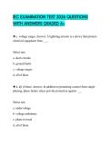 IEC EXAMINATION TEST 2026 QUESTIONS WITH ANSWERS GRADED A&plus;