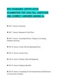 IFRS STANDARDS CERTIFICATION EXAMINATION TEST 2026 FULL QUESTIONS AND CORRECT ANSWERS GRADED A&plus;