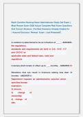 North Carolina Nursing Home Administrator Study Set Exams &vert;&vert; Most Recent Exams 2026 