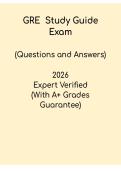 GRE 2026 Study Guide PDF &vert; Complete GRE Prep & Revision
