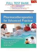 Full test bank  For Pharmacotherapeutics For Advanced Practice&colon; A Practical Approach 5th Edition&comma; By Virginia Poole Arcangelo Questions And Answers Graded A&plus;